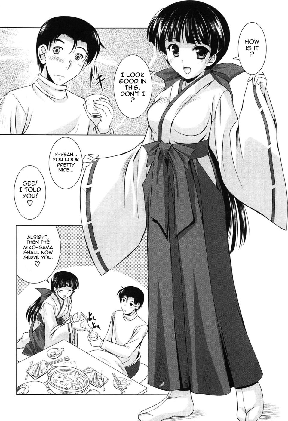 Hentai Manga Comic-First Miko-Read-4